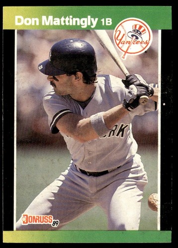 1989 Donruss Baseball's Best Don Mattingly New York Yankees #1