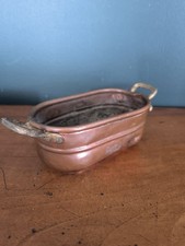 Ancien Cache Pot Ou Jardinière En Cuivre