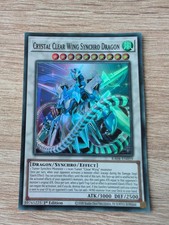 Clear Wing Synchro Dragon Led8-En001 Legendary Duelists:Synchro Storm 1stEdition