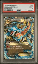 PSA 9 MINT 2014 POKEMON XY FLASHFIRE #69 M CHARIZARD EX FLASHFIRE TRADING CARD