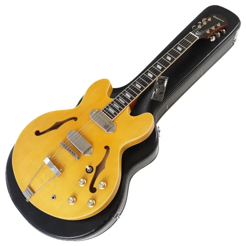 Electric Guitar USED EPIPHONE Inspired by John Lennon 1965 CASINO E230TD Natural