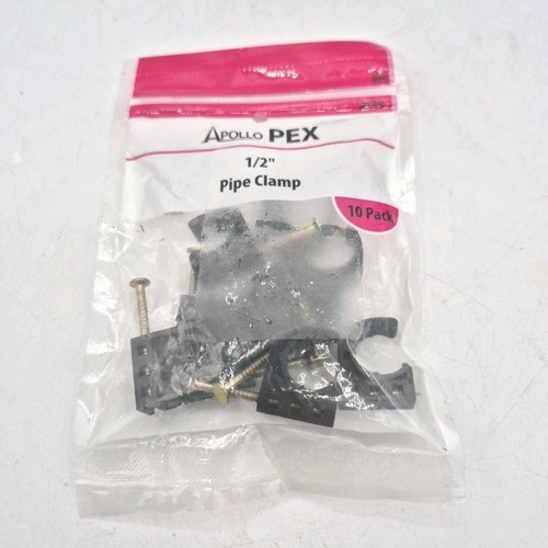 1/2 Zoll PEX Rohr J-Haken Unterstützung integrierter Verschluss Schnellinstallation (10er Pack) - Bild 1 von 2