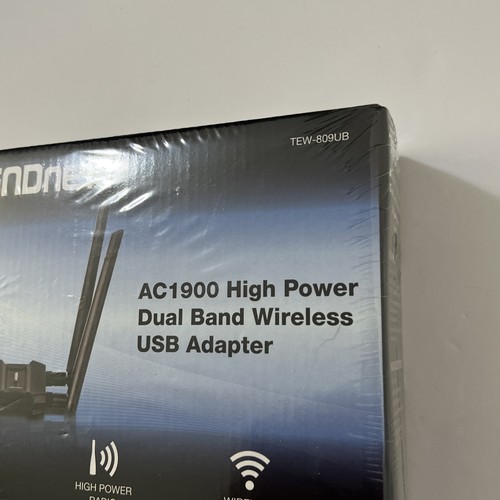 TRENDnet TEW-809UB AC1900 High Power Dual Band Wireless USB Adapter - Versiegelt - Bild 2 von 7