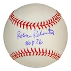 Robin Roberts Autographed Major League Baseball w/HOF Phillies PSA/DNA