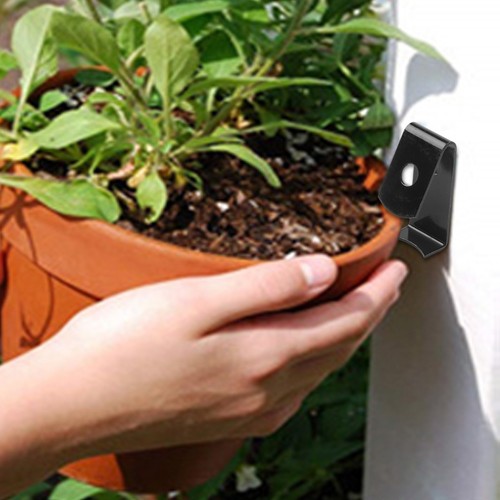 12 Pack Metal Wall Plant Pot Hangers for Decorating Your Indoor Garden - Bild 16 von 36