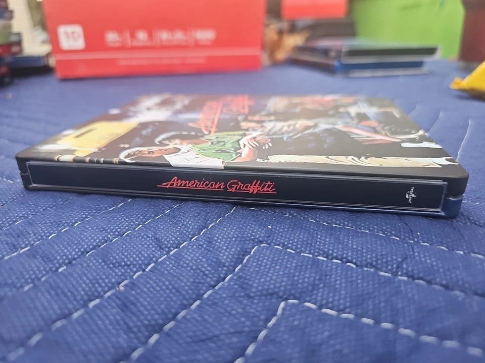 American Graffiti 4K Ultra HD + Blu-ray + Code BEST BUY EXCLUSIVE Steelbook OOP - Image 2 of 4