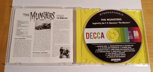 THE MUNSTERS Music Influenced By The TV Series CD Like New - Bild 2 von 3