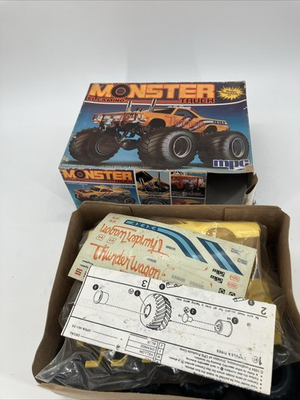 #ad MPC 1984 1:25 Scale Monster El Camino Monster Truck Sealed Inside Model Kit $84.95