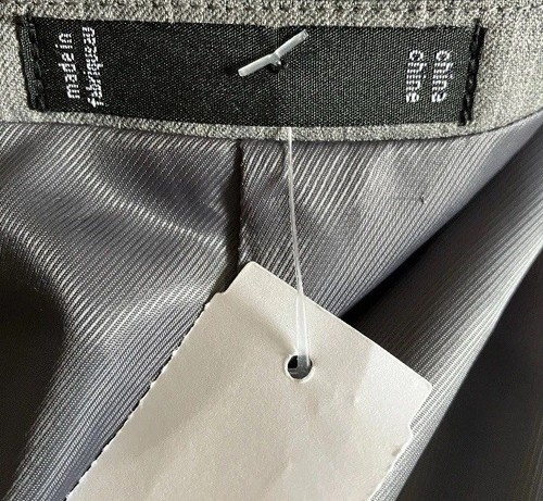 Emanuel Ungaro Herren Blazer Sport Mantel Anzug Jacke Grau 3 Knöpfe 100% Wolle 37R - Bild 10 von 18