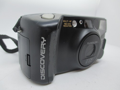 FUJI Discovery 1000 35mm Film Camera 35-80mm Zoom Lens Panorama TESTED WORKING! - Picture 2 of 5