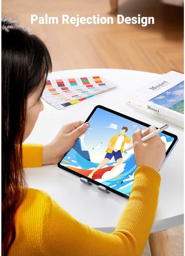 Stylo UGREEN pour iPad 2018-2025, stylet paume sensibilité à l'inclinaison de charge plus rapide - Photo 7/7