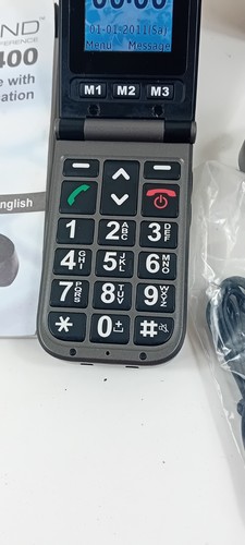 Geemarc CL8400 verstärktes Klapphandy mit SOS Tasten Taschenlampe entsperrt - Bild 9 von 10