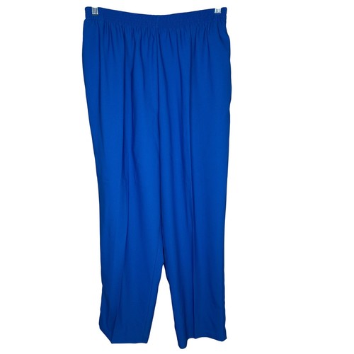 BonWorth VTG Tank Top & Pants Set - Royal Blue, Elastic Waist, Pockets - XL/LP - Picture 4 of 9