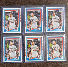 Te-Hina Paopao 6-Card Lot Donruss Rated Rookie Atlanta Dream #91 2025