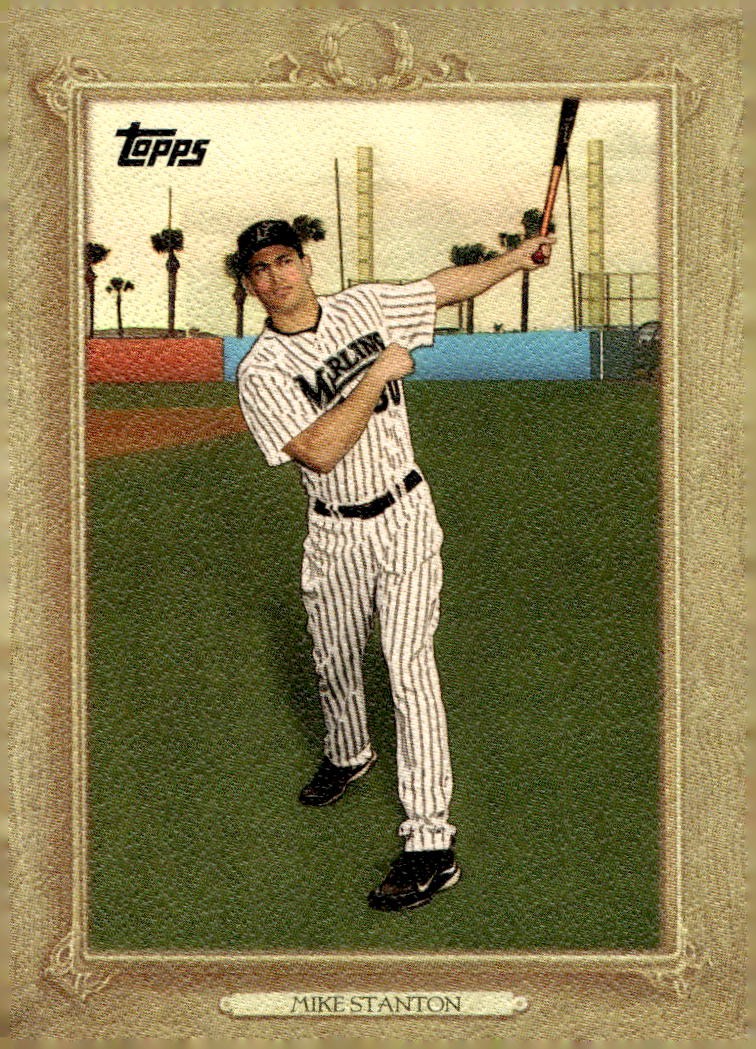 2010 Topps Update #TR149 Mike Stanton Turkey Red
