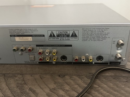 Panasonic DMR-ES35V Combo Reproductor DVD VHS Grabadora VHS - Probado y funcionando - Imagen 9 de 9