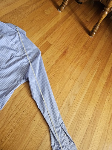 ETON of Sweden Classic 17 - 35 blaues Hemd French Cuff TOP - Bild 9 von 10