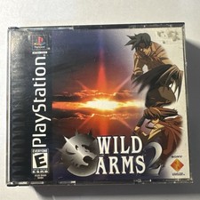 Wild Arms 2 - Complete in Box (CIB)  PlayStation PS1