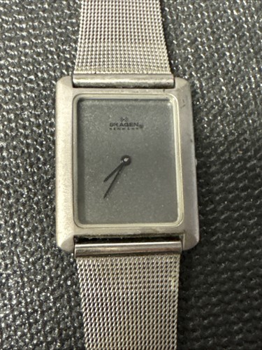Skagen Denmark Herrenuhr silberfarben Edelstahlgehäuse D59 - Bild 4 von 15
