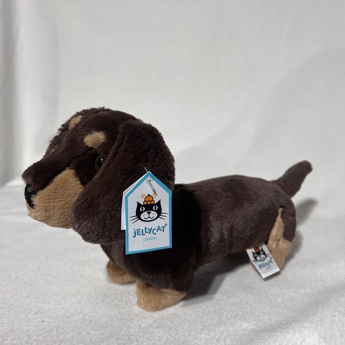 Jellycat Otto Sausage Dog - Soft Plush Small Puppy - 29cm NWT - Kids Gifts - Picture 5 of 6