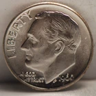 USA, 1960-P Roosevelt Dime, Silver, .0723oz, BU, NR, 5-30