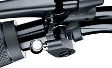 Kuryakyn 2582 Motorcycle Lighting Accessory Turn Signal Adapters Black Pair