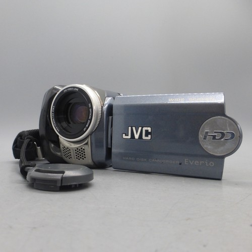 JVC Everio GZ-MG36EK Handheld High Definition HDD Camcorder Silver Tested - Picture 2 of 9