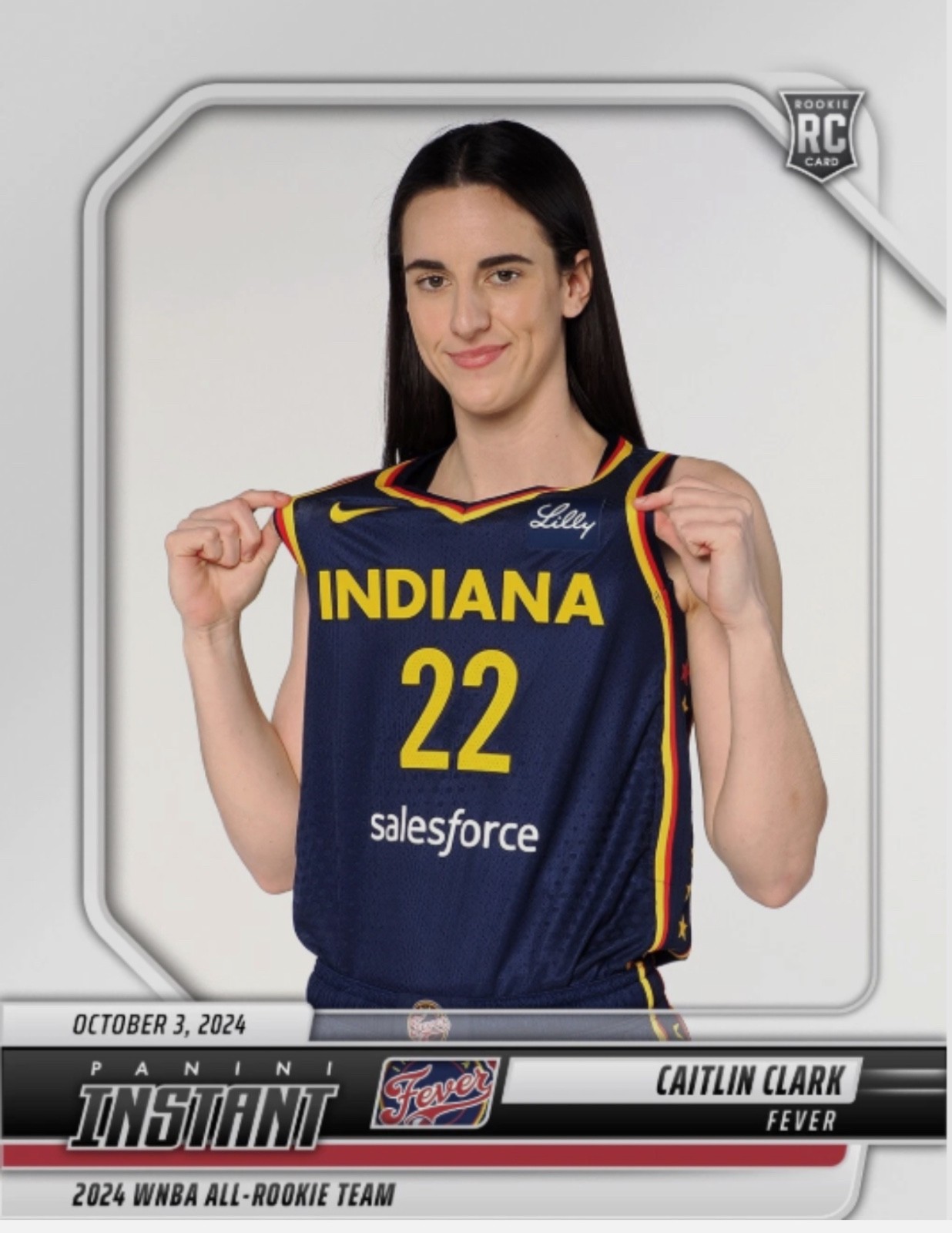 CAITLIN CLARK (RC), 2024-25 Panini Instant WNBA #247 "ROOKIE CARD TO OWN!"🔥🔥