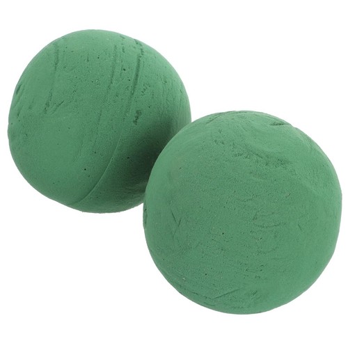 2pcs Sphere Floral Foam for DIY Flower Arrangements Round Wet Floral Foam Bal...