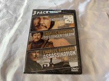 THE MECHANIC/ASSASSINATION/MESSENGER OF DEATH - Charles Bronson DVD NEW/SEALED