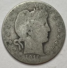 1916 D - Barber Quarter - Good - Exact Coin Imaged #BAR137
