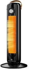 Tower Space Heaters for Indoor Use Large Room W/4 Heat Modes, 70°Oscillating 25"