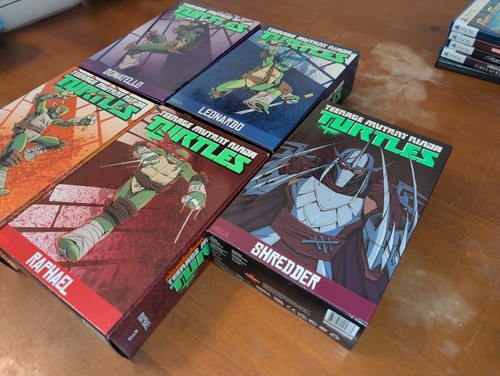 Juego de trituradoras NECA TMNT 2012 Tortugas Leonardo Mikey Raphael Donnie Nickelodeon - Imagen 3 de 19