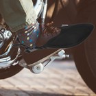Anti-skid Cycling Shoes Covers Safe Riding Half Shoe Cover for Motorbike Rider