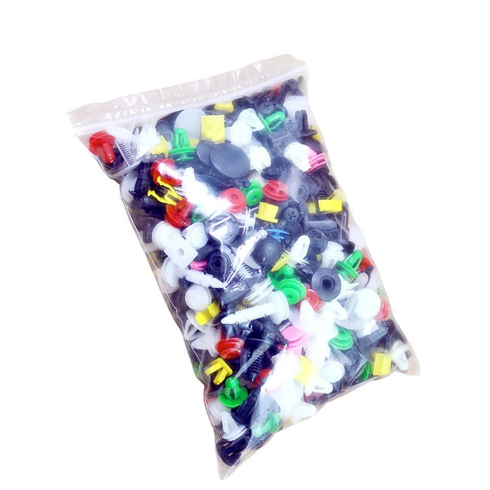 500 Pcs Mixed Plastic Car Door Fender Trim Panel Clip Fastener Universal - Image 4 of 4