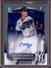 CHASE HAMPTON 2025 Bowman Chrome 1st Rookie RC Autograph Auto #CPA-CHA