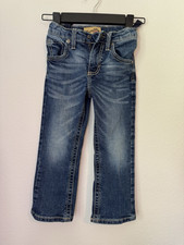Wrangler 20X Boys Straight Fit Jeans Blue Medium Wash Denim Size 5 Regular