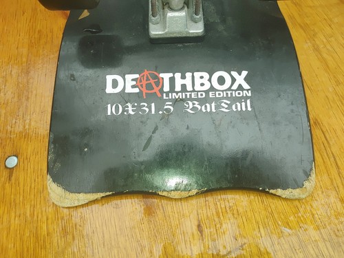 VTG Deathbox 2004 Bat Tail Skateboard Limited Edition *RARE* - Picture 12 of 24