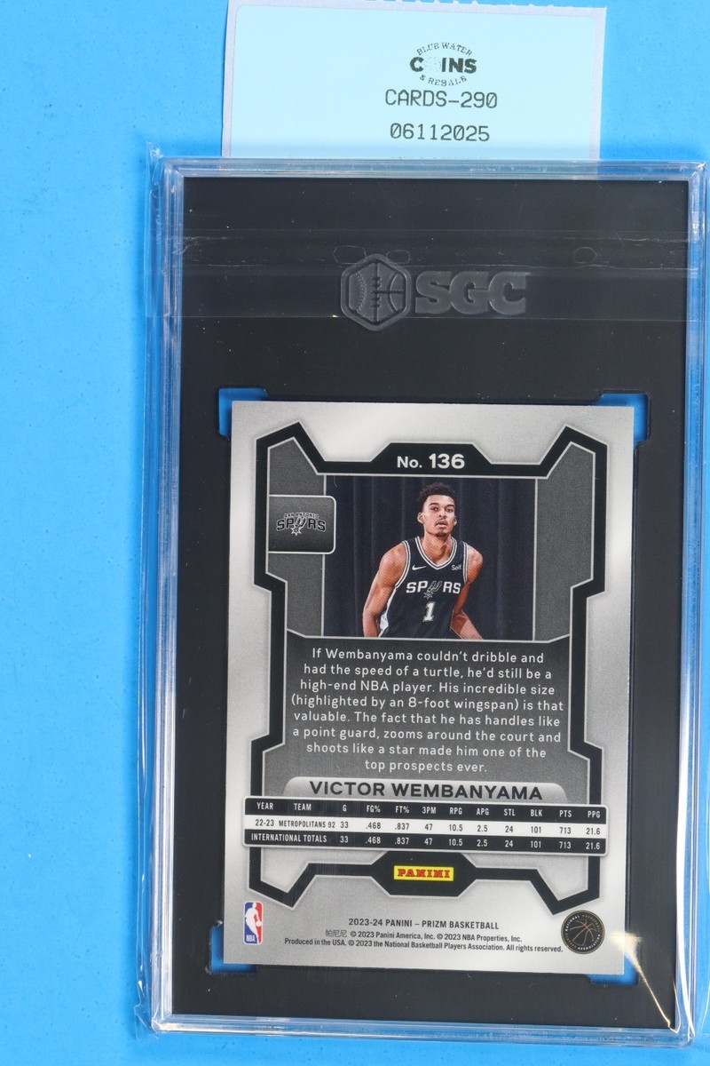 2023-24 Panini Prizm - Victor Wembanyama #136 Silver Prizm