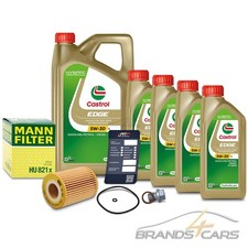 MANN-FILTER ÖLFILTER+9L CASTROL EDGE 5W-30 LL FÜR MERCEDES E-KLASSE W212