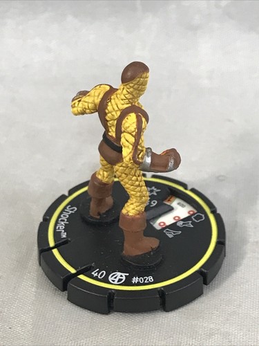 MARVEL Heroclix Fantastic Forces SHOCKER #28 Yellow Ring - Picture 6 of 12
