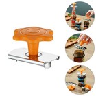 2Pcs Verstellbare Öffner Mehrzweck Edelstahl Flaschenöffner (Orange)
