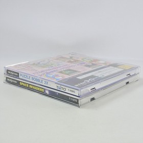 PUZZLE BOBBLE 2X + SPACE INVADERS Sega Saturn 1606 ss