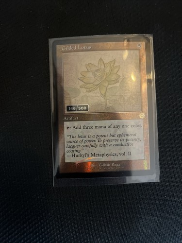 gilded lotus Mtg  Serialized Brothers War Retro Fram 146/500