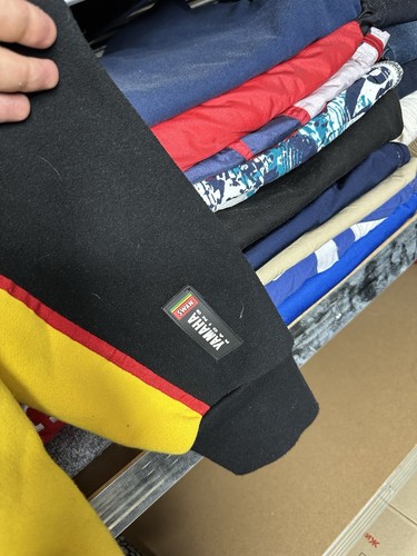 Vintage Black Fleece Yamaha Racing Sweatshirt Jacket - Picture 8 of 12