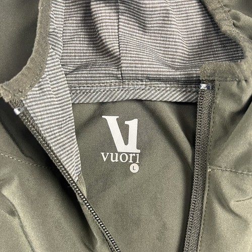Vuori Jacke Herren Large Grün Outdoor Trainer Shell Performance Full Zip - Bild 6 von 10