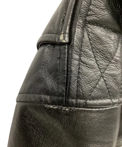 Boeing Leather Jacket Men's Size 2XL Black image 5