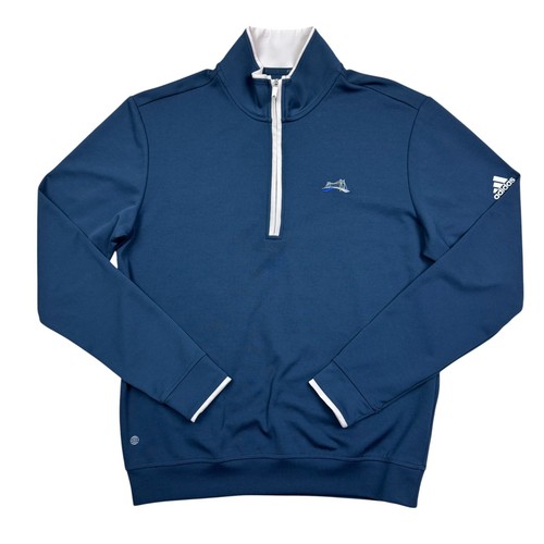 Adidas Aeroready Lightweight 1/4 Zip Golf Pullover Cedar Rapids CC HC6636 Sz S