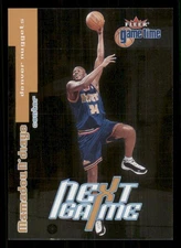 2000-01 Fleer Game Time #100 Mamadou N'Diaye RC /2500