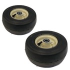 (2 Pack) Caster Wheel Assembly for Grasshopper Mower Deck 483800, 603924, 603925
